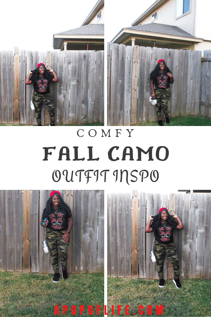 Comfy Fall Camo Pants Outfit For Moms