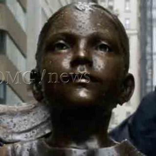 Fearless Girl - Young Girl Statue Faces Against The Wall Street Bull