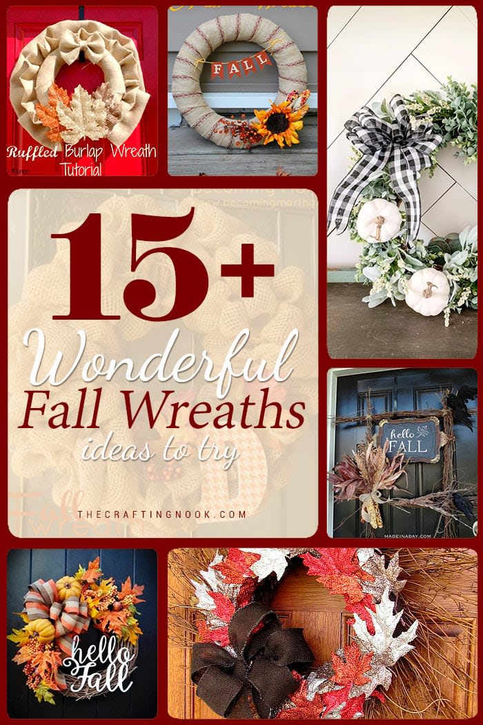 15 Wonderful Fall Wreaths to Try