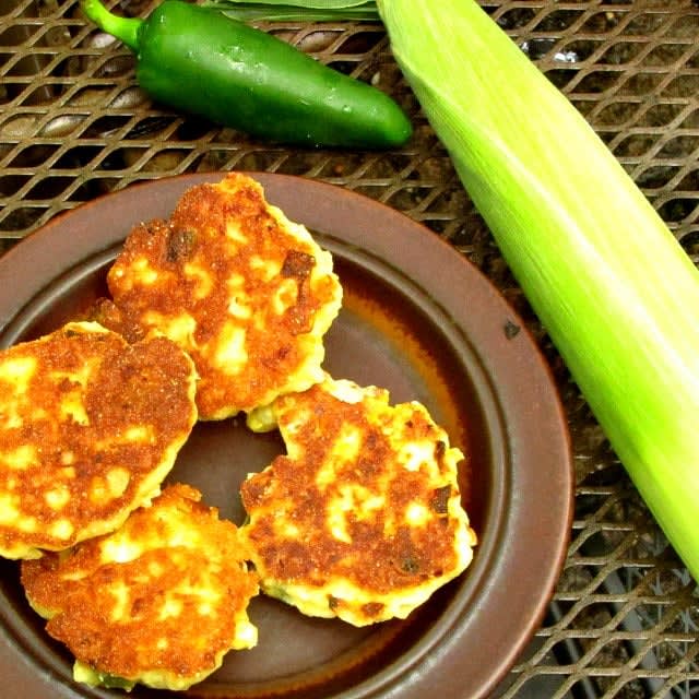 Double Corn Fritters