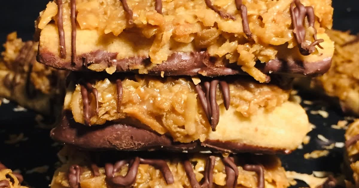 Samoas Cookie Straws