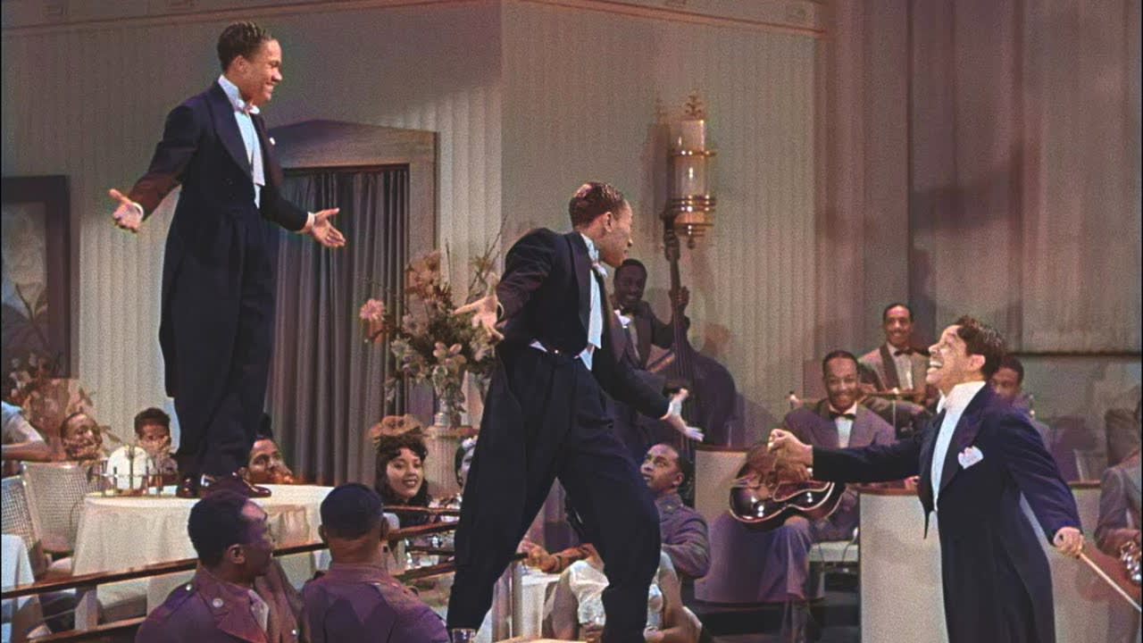 Apparently we should have retired the word "smooth" in 1943, after the release of this dance number with The Nicholas Brothers and Cab Calloway (which was filmed in one take)