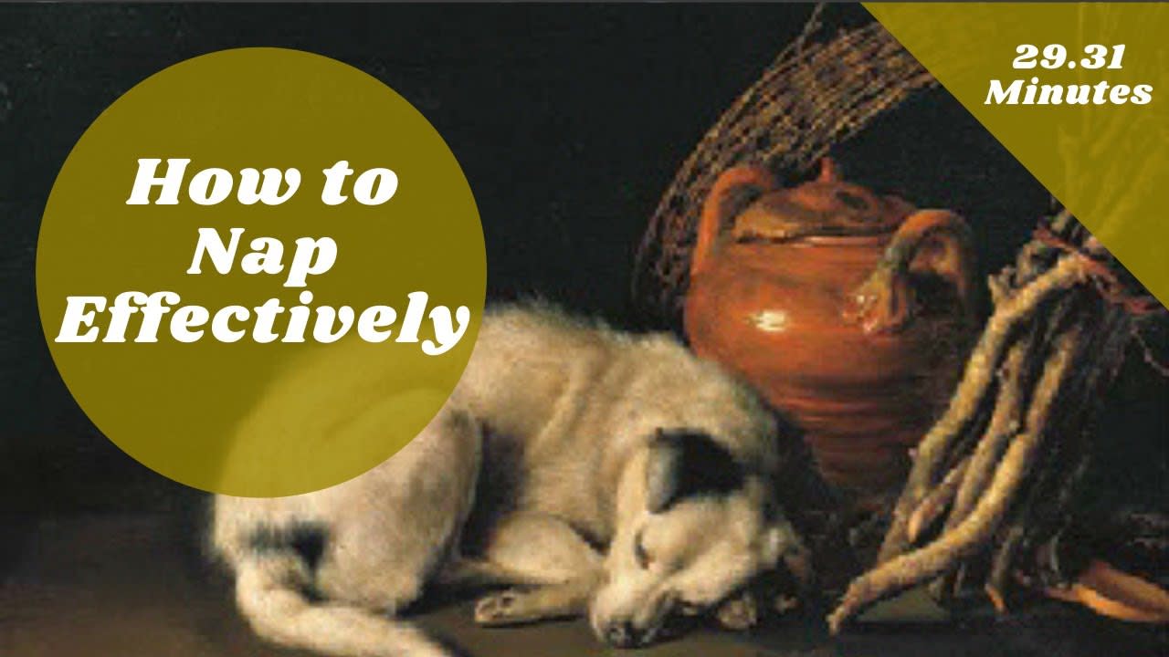 How To Nap Effectively