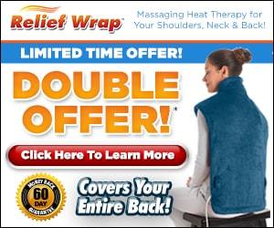 Thermapulse Relief Wrap Heating and Massage Therapy Wrap