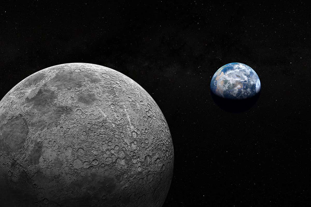 Moon craters hint huge asteroids bombarded Earth 800 million years ago