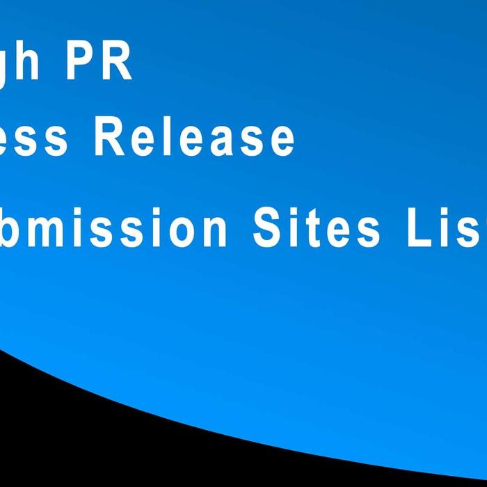 High PR Press Release Submission Sites List
