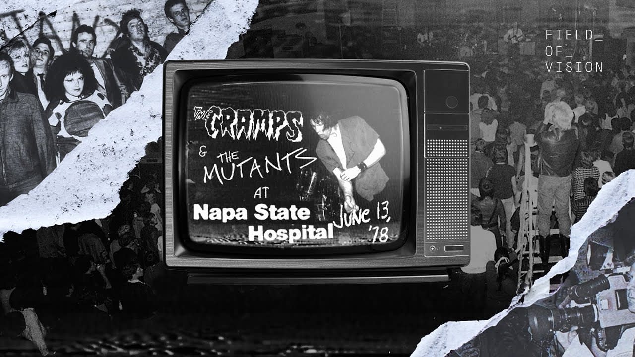 "We Were There to Be There" - 27min documentary about the Cramps legendary gig at Napa State Mental Hospital. Free on Youtube
