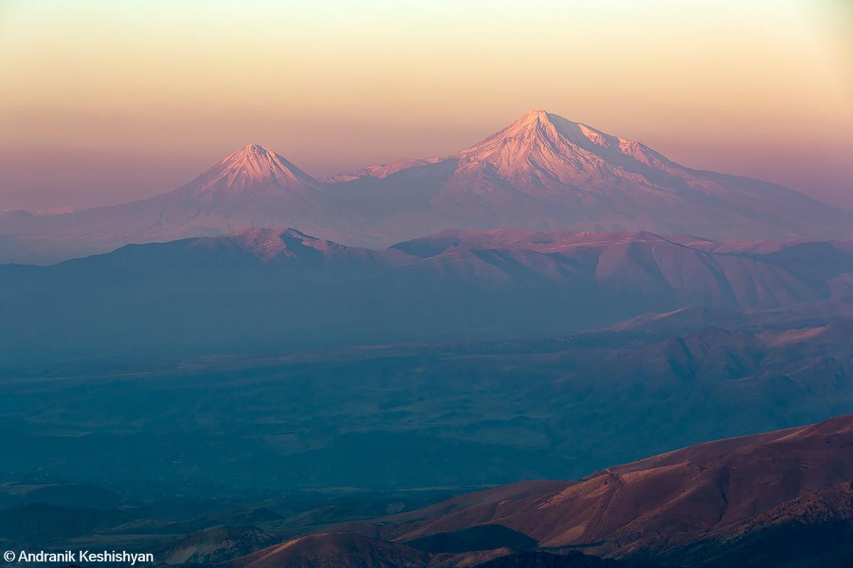 Sunset in Armenia