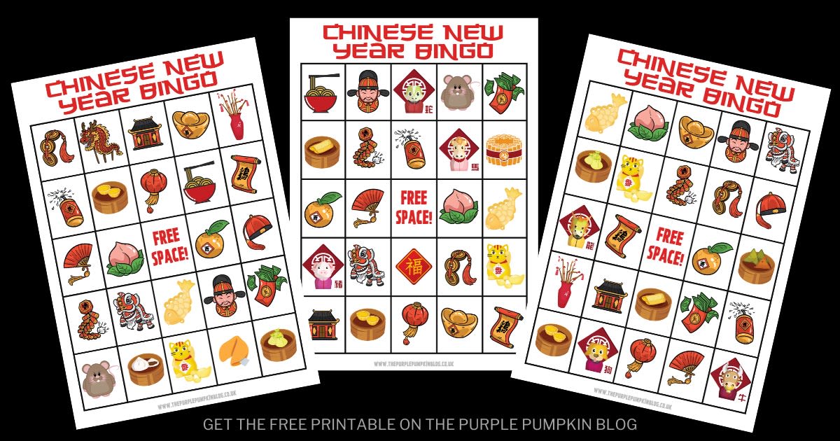 Chinese New Year Bingo Free Printable! Year of the Rat 2020