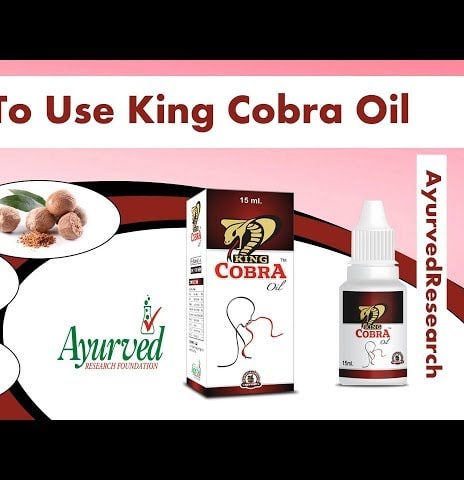How to Use King Cobra Oil for Treatment of Premature Ejaculation?
