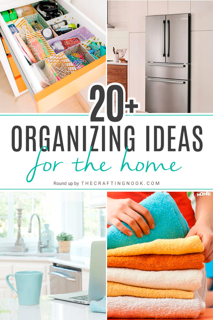 20+ Organization Ideas for the Home