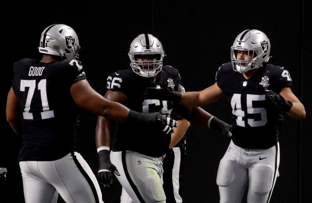 Aside from Derek Carr, Raiders’ most indispensable player is . . . Denzelle Good?