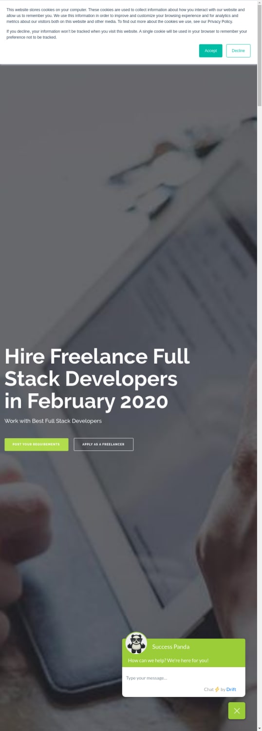 Freelance Full Stack Developers for hire in February 2020