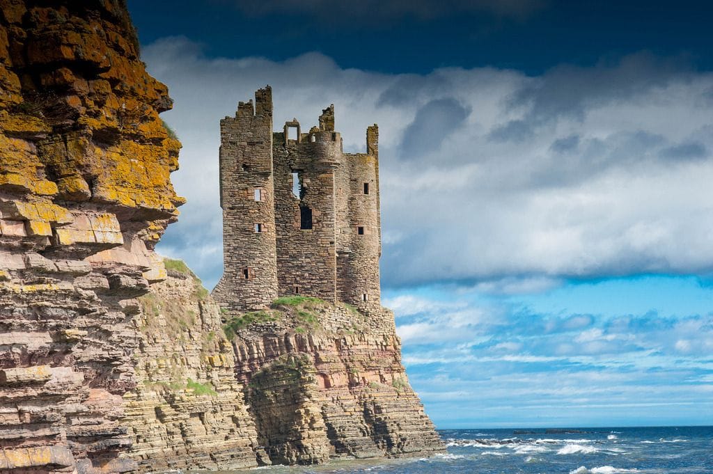 Keiss Castle, Scotland (by Iain MacLean)