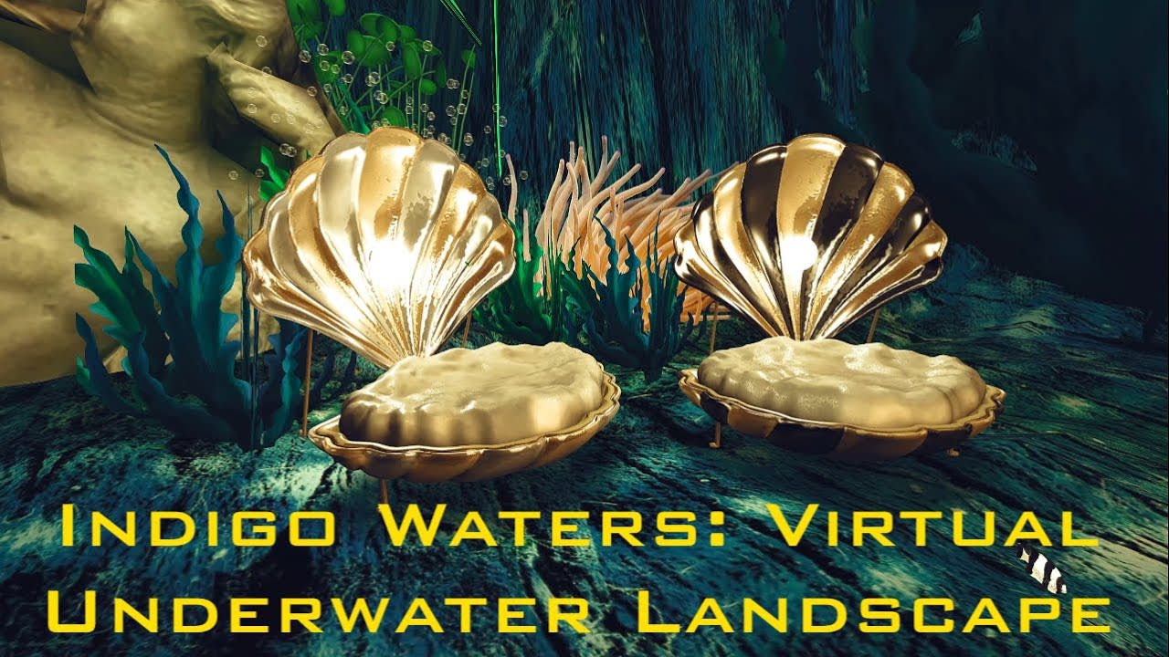 Indigo Waters: Virtual Reality Design Art