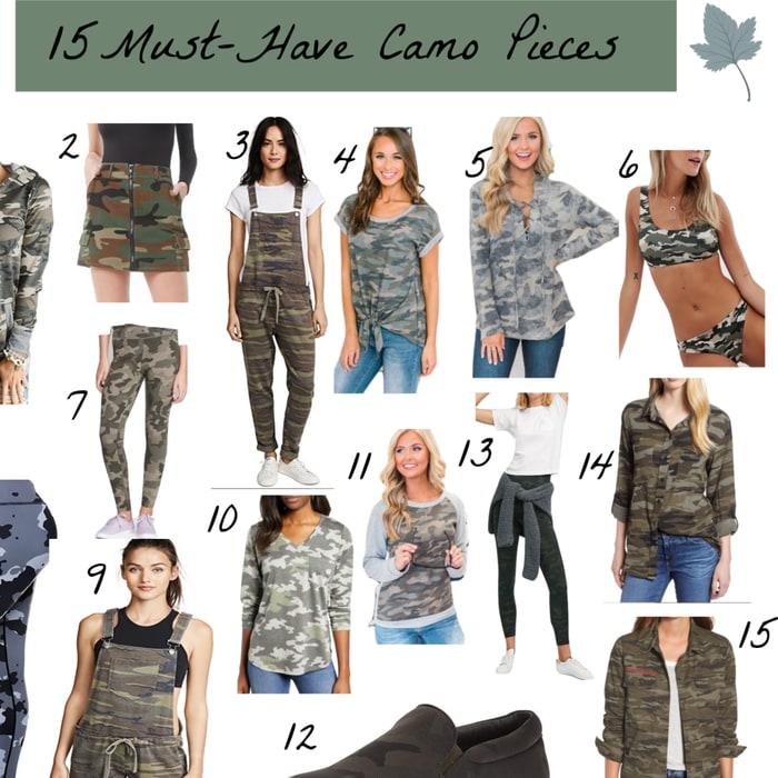 15 Must Have Camo Pieces - More Than A Fashion Blog