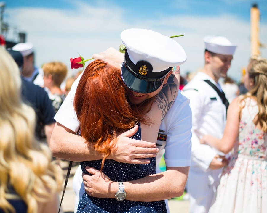 How To Reconnect to Your Spouse After Deployment - TWL Working Moms