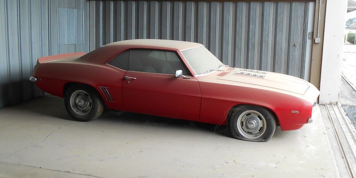 This Super-Clean Numbers-Matching Camaro Is One Serious Barn Find