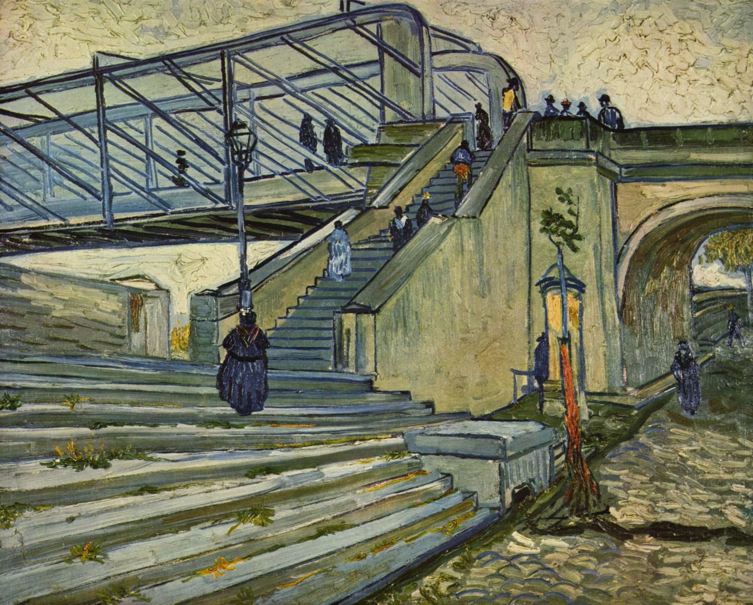 Vincent van Gogh, The Trinquetaille Bridge (Arles), 1888
