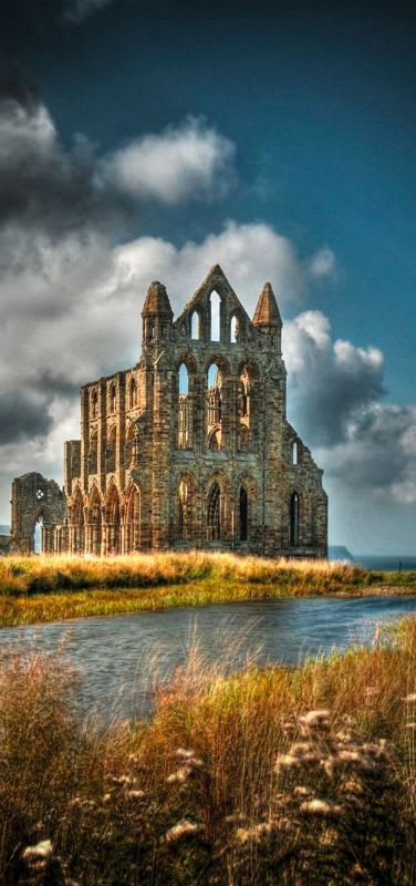A photo edited with PicMonkey | Whitby abbey, England travel, Abandoned places