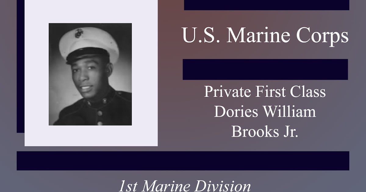 A Marine's Story: Private First Class Dories William Brooks
