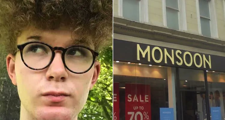 Non-binary teen left feeling 'unwanted' after being kicked out of Monsoon store Read more ➡️
