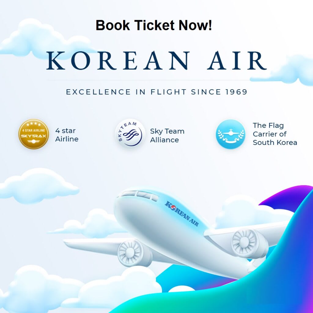 Korean Air Reservations +1-855-936-0304, Book Online Flight Tickets