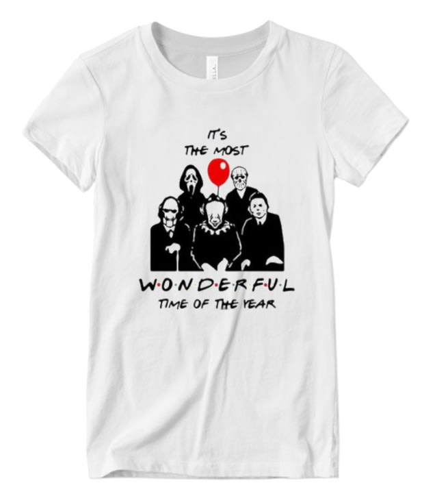 Horror movie characters it's the most wonderful time of the year Matching T Shirt