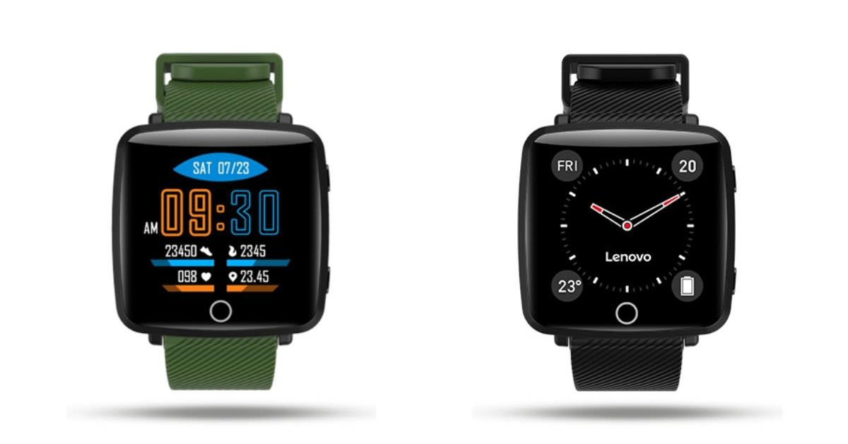 Lenovo Carme HW25P Smartwatch with color display, IP68 rating