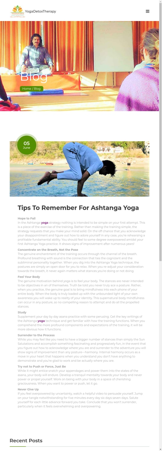 Tips To Remember For Ashtanga Yoga