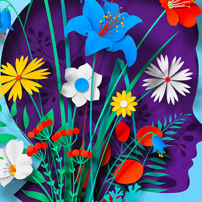 Paper Illustrations and GIFs Explore the Body and Mind in New Work by Eiko Ojala