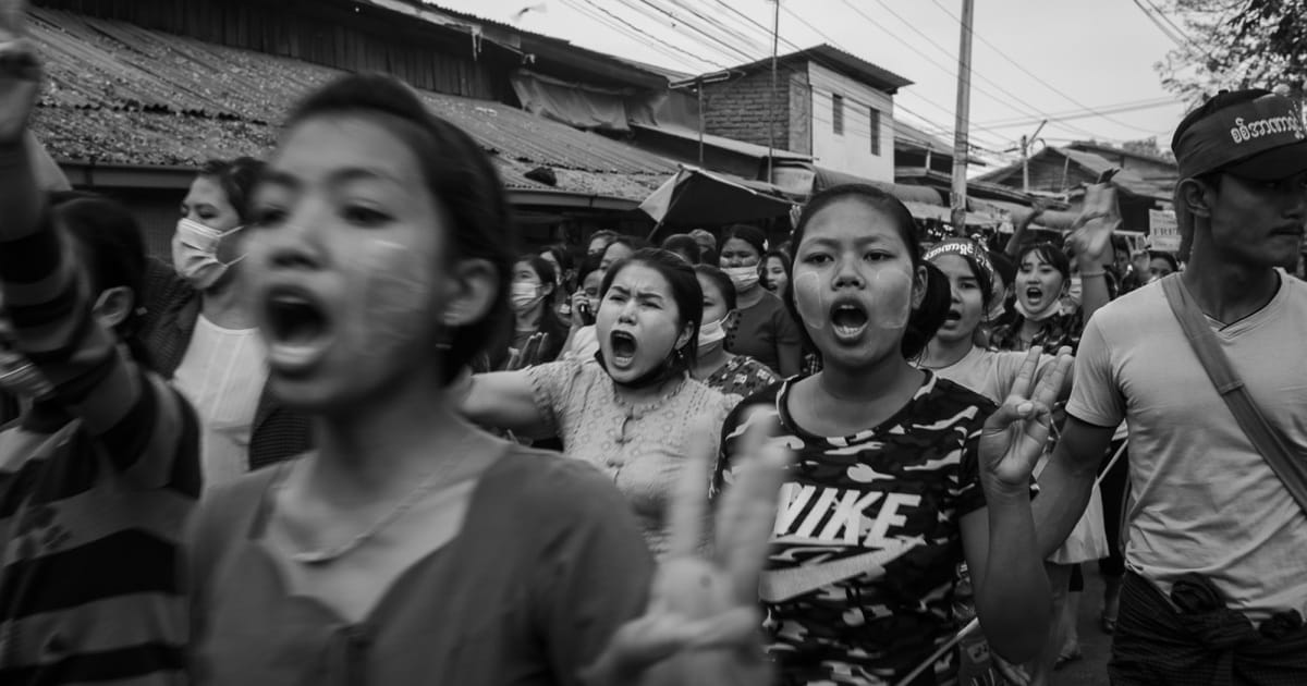 See Myanmar's crisis through the eyes of the photographers risking their lives to bear witness