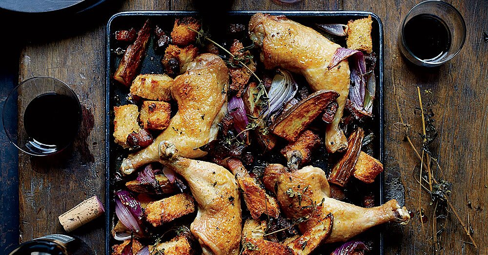 This Sheet-Pan Chicken Recipe Is Our New Favorite Weeknight Dinner