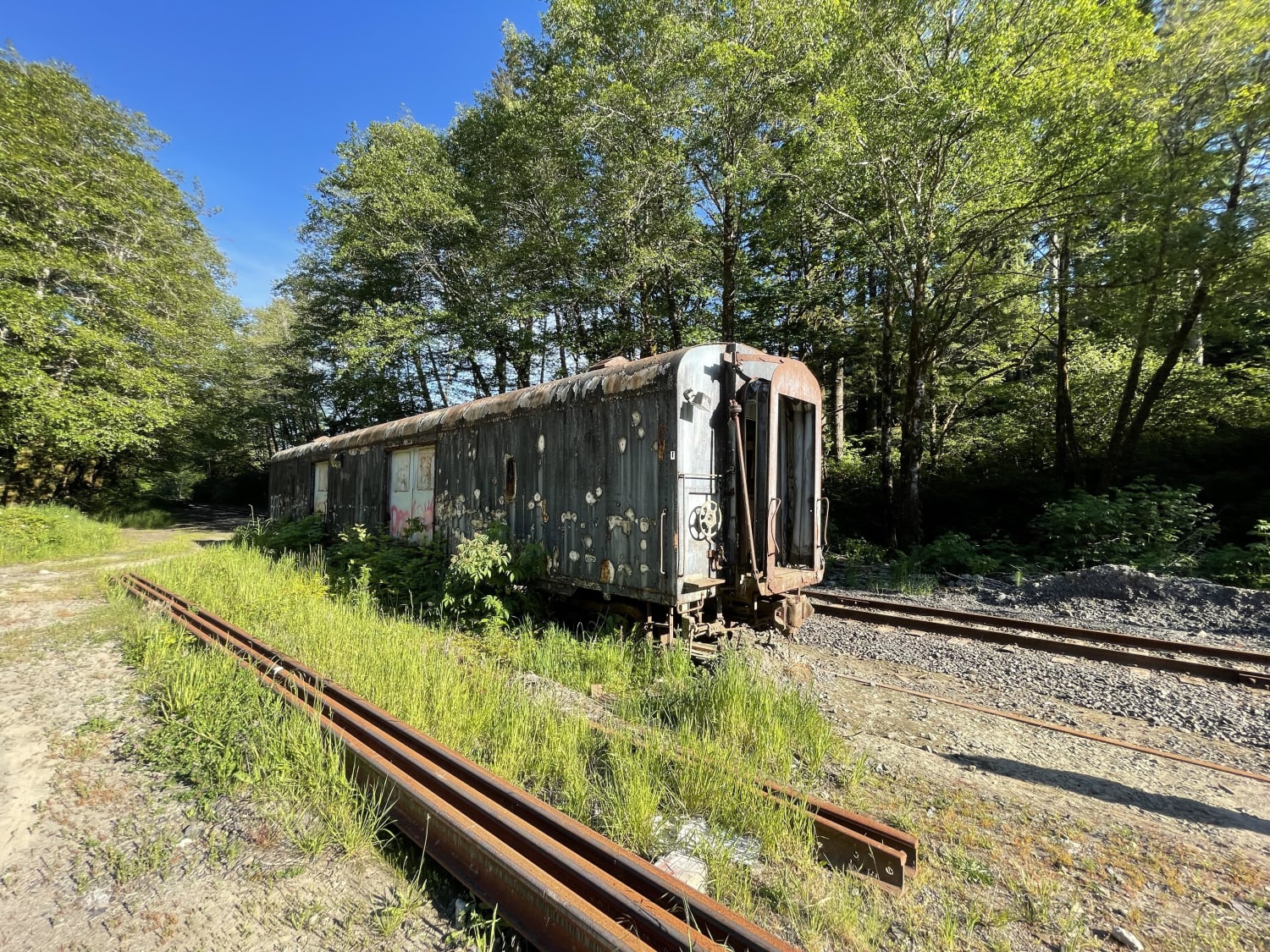 Abandoned Train Car, Oregon