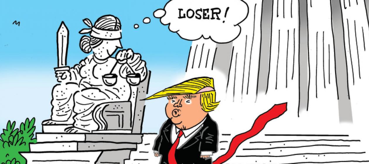 5 brutally funny cartoons about the Supreme Court's Trump decisions