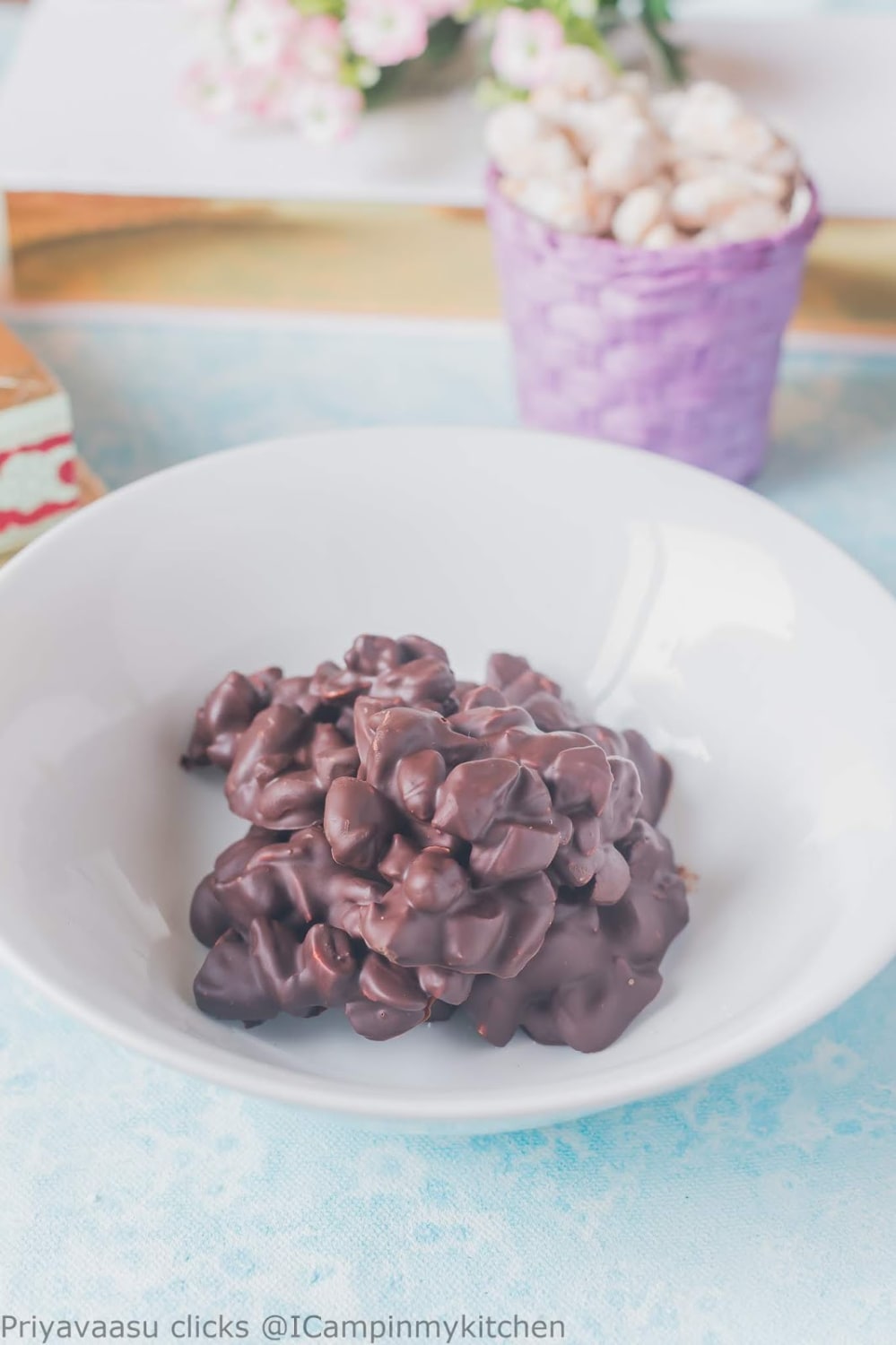 Chocolate Nut clusters, Vegan, Gluten-Free, Keto-Friendly Candy