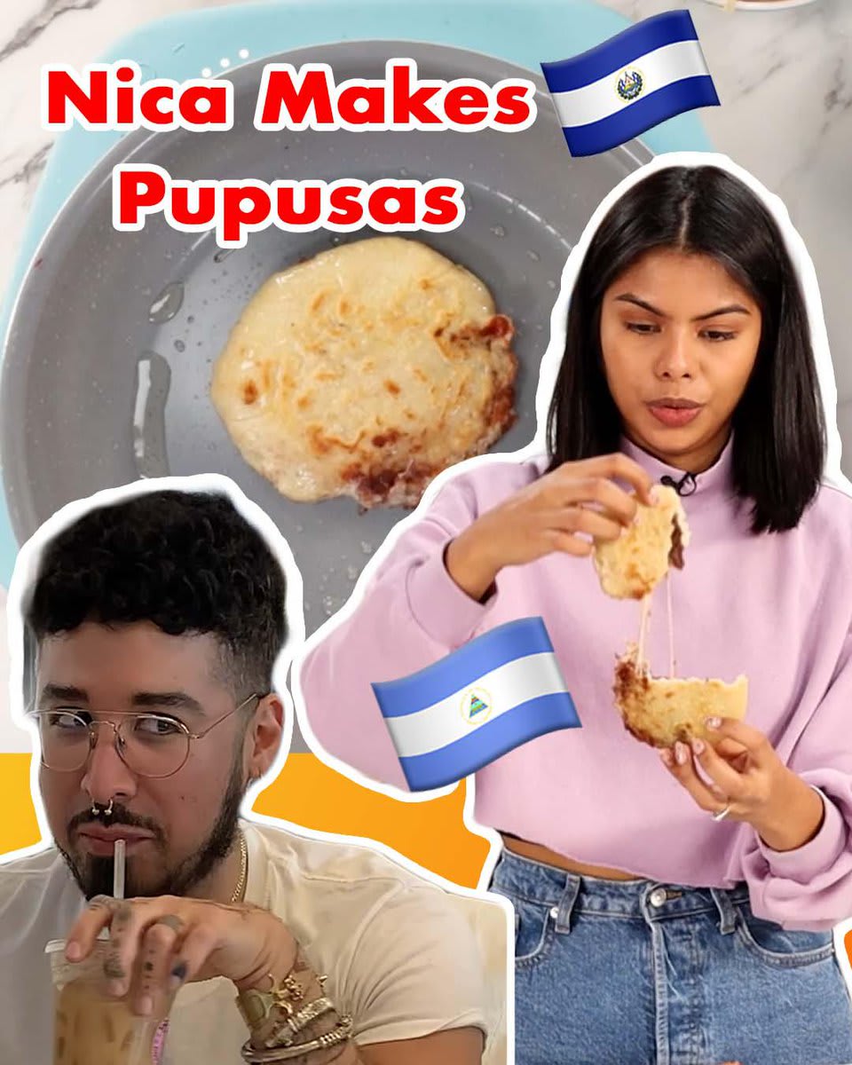 Can a Nicaraguan Make Salvadorian Pupusas? ft. Curly