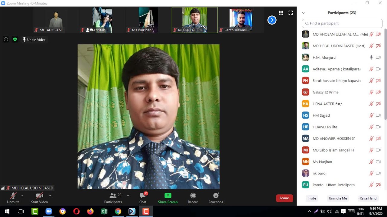 Tienshi Bangladesh-Network Marketing-Team Leader Tiens Zoom(07-09-2020)