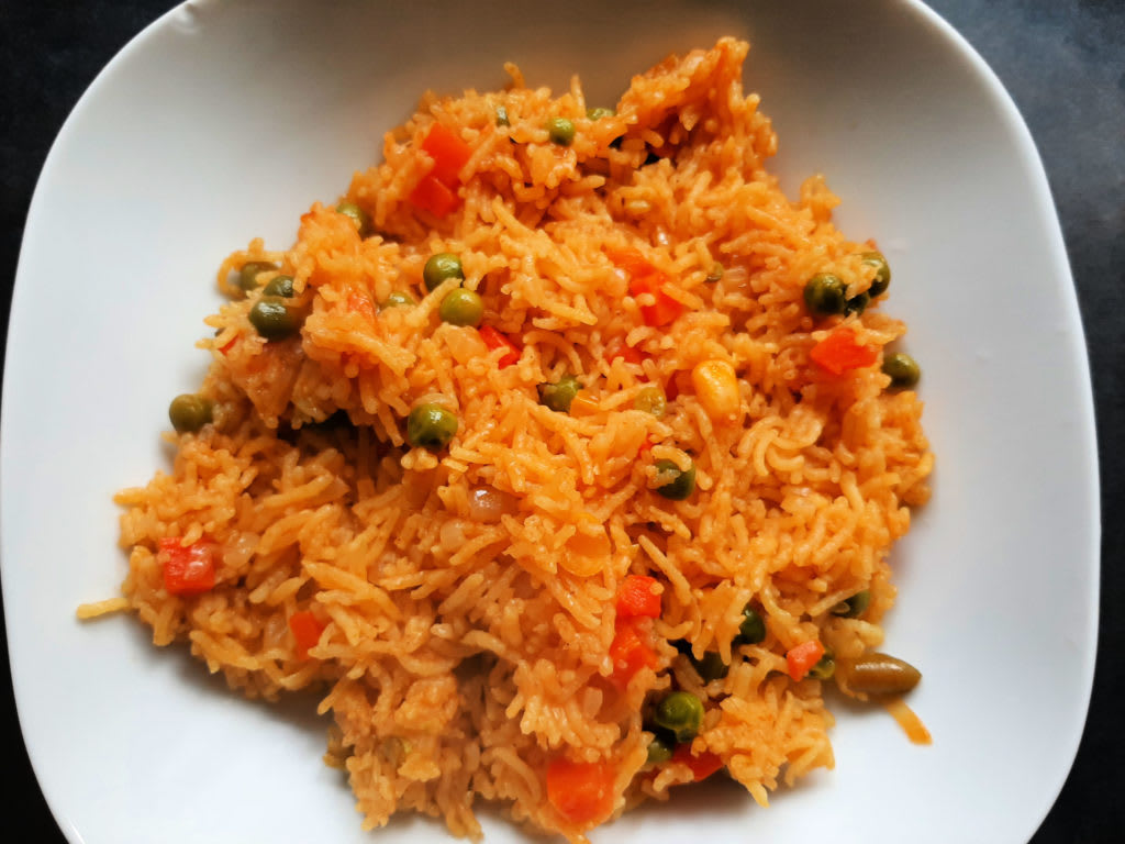 EASY CURRIED VEGETABLE RICE