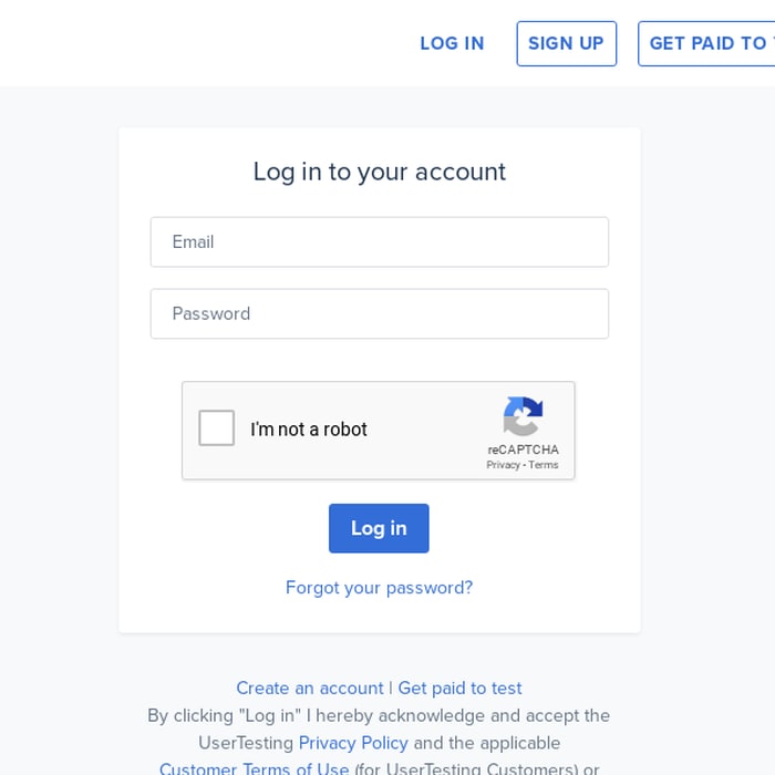 Log in or sign up