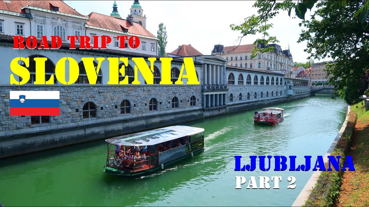 VISITING LJUBLJANA, SLOVENIA FOR A DAY!! - Road Trip Part 2 Travel Vlog 32