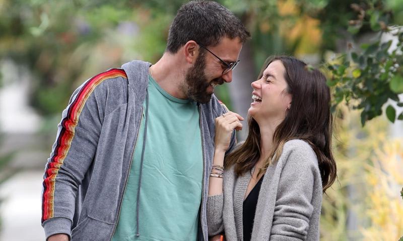 Ana de Armas catches a case of the giggles while out with Ben Affleck: See photos