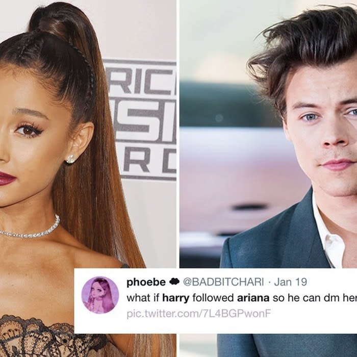 Here's Why Fans Are Predicting an Ariana Grande/Harry Styles Collab