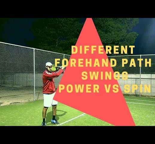 FOREHAND SWING -POWER VS SPIN-WHAT IS BETTER AND WHY