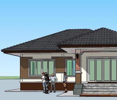 Perfect For Those On A Budget: 3-Bedroom Single Storey House Plan