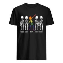 Skeleton Dabbing Lgbt Gay Pride Equality Dab T-Shirt