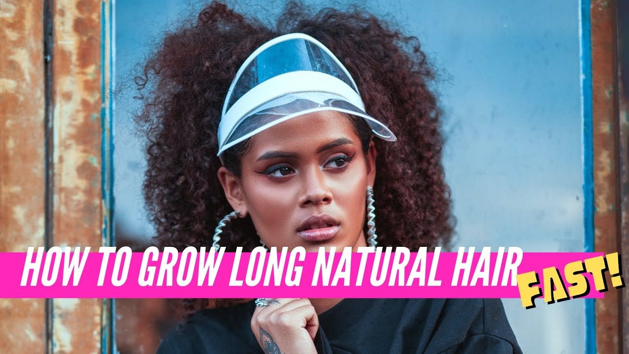 10 EASY Tips For How To Grow Long Natural Hair Fast!