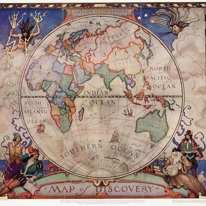 Discover Fascinating Vintage Maps From National Geographic's Archives