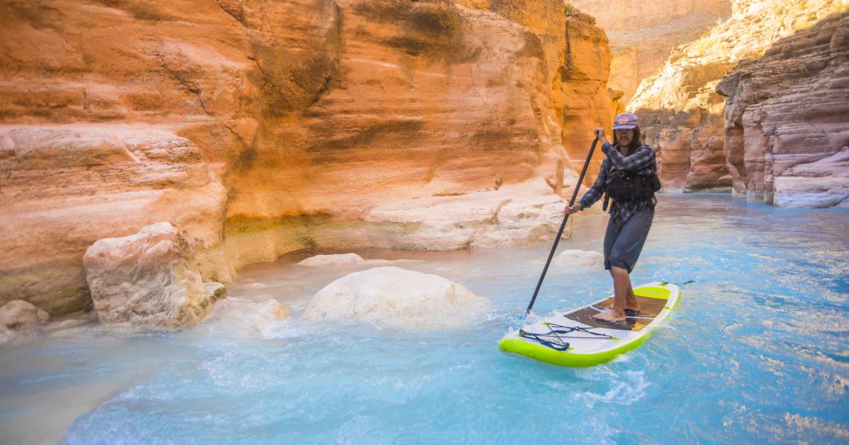 Paddleboard Through the Canyons of the Colorado River (No Permit Required)