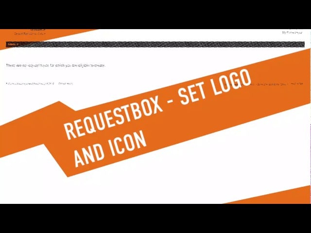 Requestbox - Change Logo and Icon